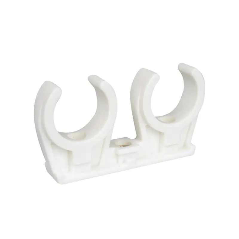 Walraven buisklem, dubbel, pp, wit, M6, 20 - 22 mm Garantie Inbegrepen