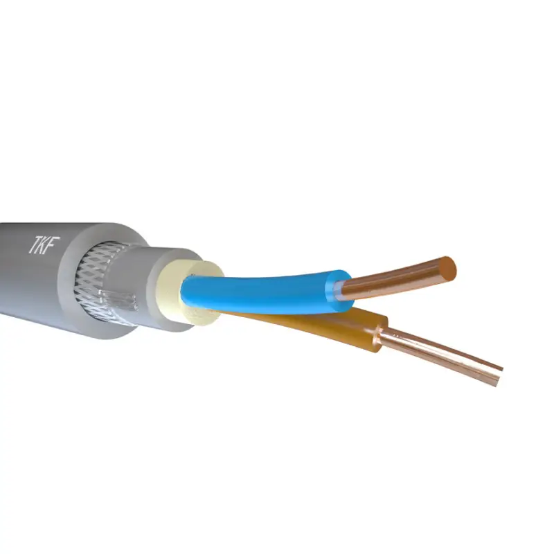 Wereldwijde Verzending TKF Z1O-YMz1Kas installatiekabel (grondkabel), Cca 0,6/1 kV, s1, 2 x 4 mm&sup2; + as4, l = maximaal 500 m