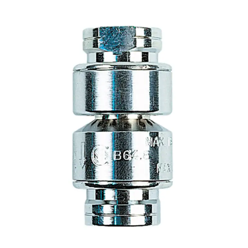 Watts keerklep, messing, 2x binnendraad, HD beveiliging, type N9, 3/8" Origineel