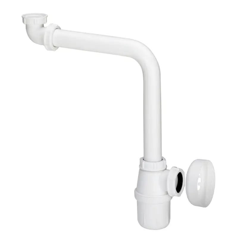 Viega bekersifon, type 5730, exclusief muurbuis, kunststof, ruimtebesparend, 1&frac14;" x 32 mm Nu Kopen