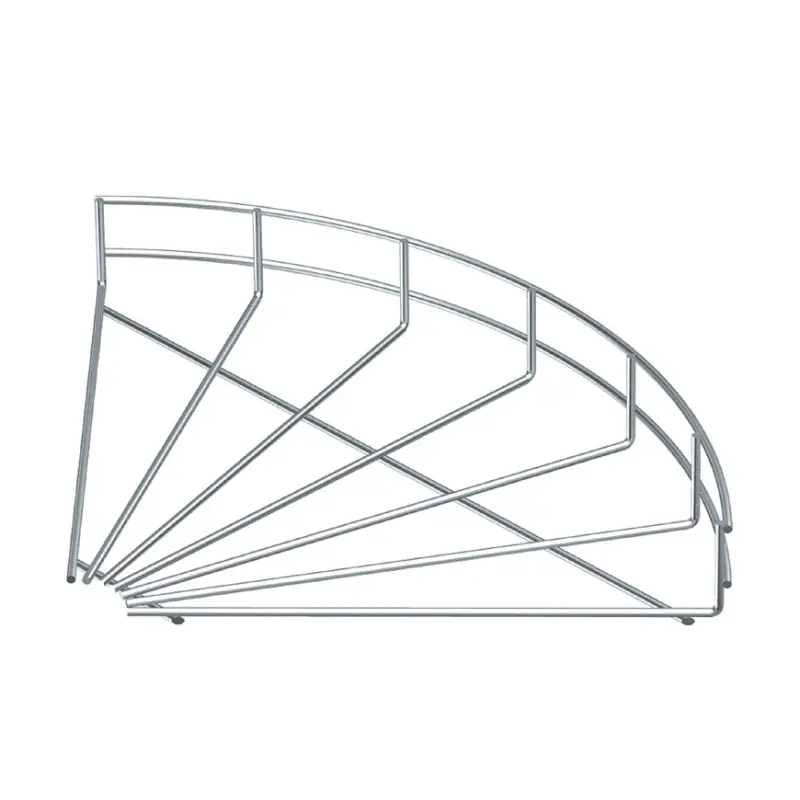 OBO bocht 90° voor draadgoot, type GRB 90 510 FT, thermisch verzinkt, klikbaar, 100 mm Hete Deal