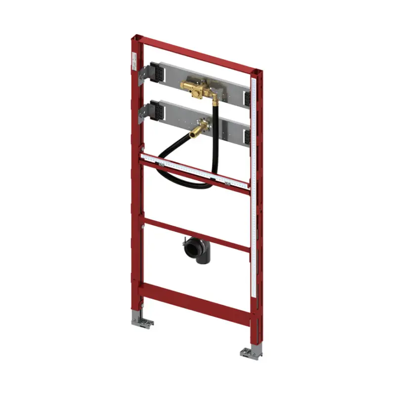 Voordeelprijs TECEprofil urinoir inbouwframe, met drukspoelerbehuizing U 1, bouwhoogte 1120 mm