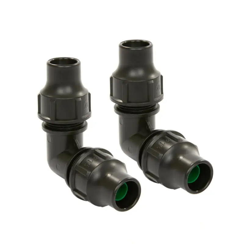 Ambachtelijk SummerRain knie, 2x klem, 16 mm, set &agrave; 2 stuks