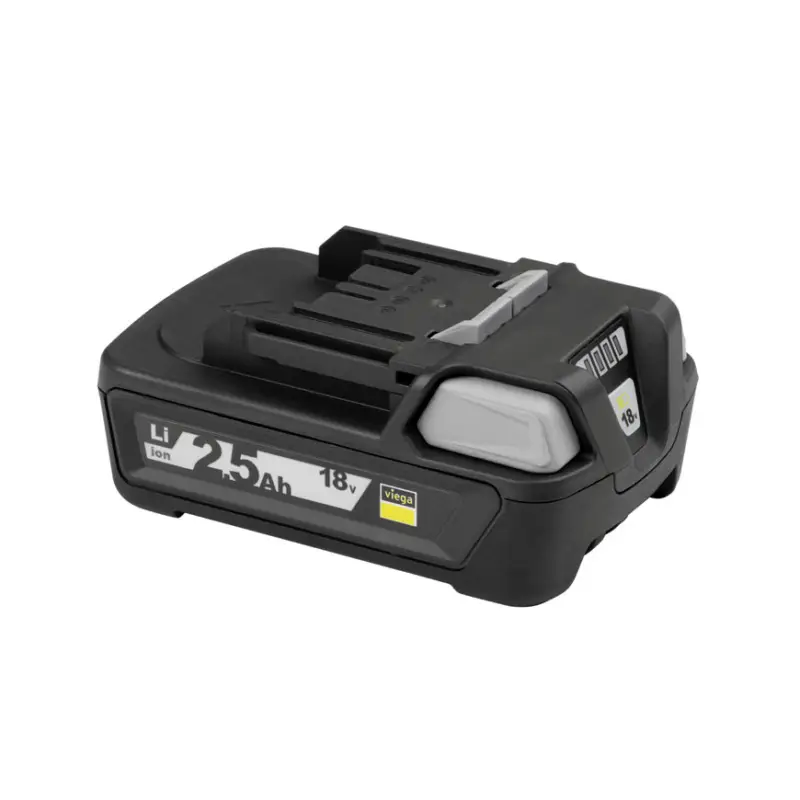 Viega accu, voor 18 V accu persmachines, met laadindicator, 2,5 Ah Uitverkoop