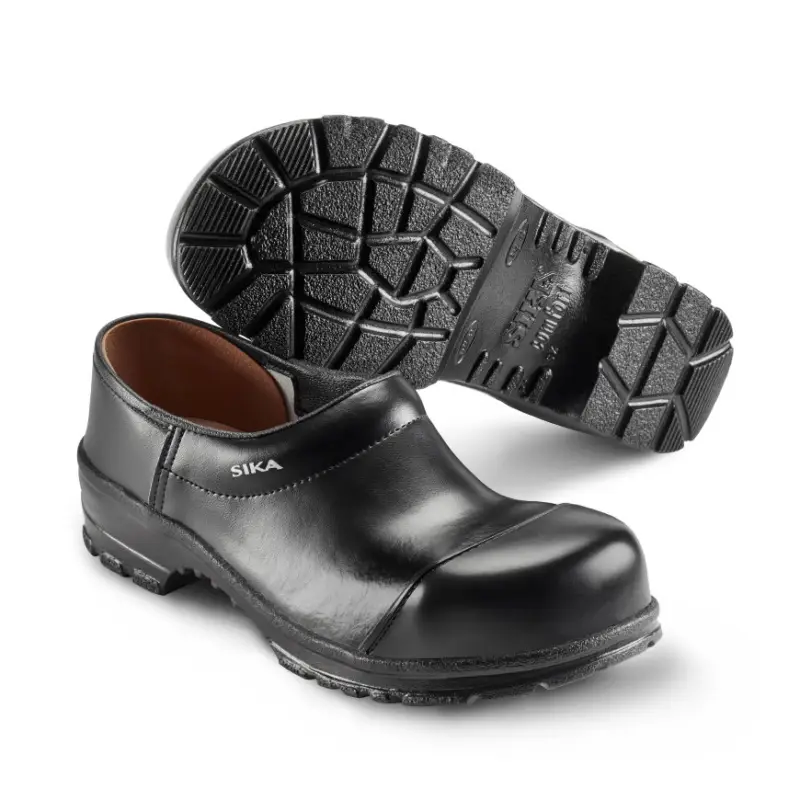 Veilige Betaling Sika 29 Comfort schoenklompen met kruipneus en pu zool, zwart, S3, maat 46