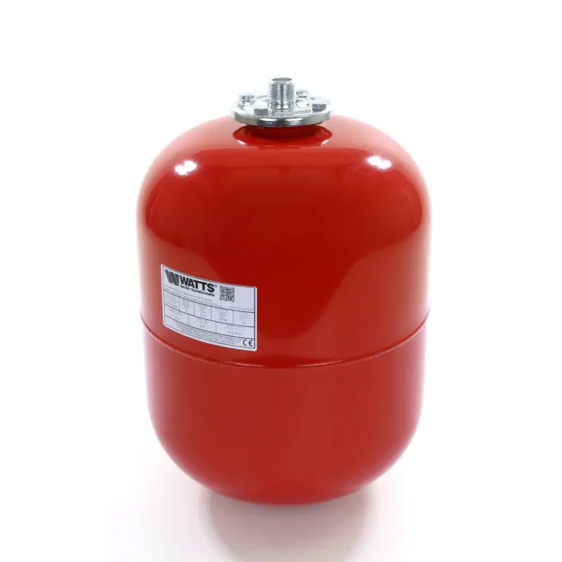 Watts expansievat, inhoud 18 ltr, voordruk 0,5 bar, &frac34;", rood Beperkte Voorraad