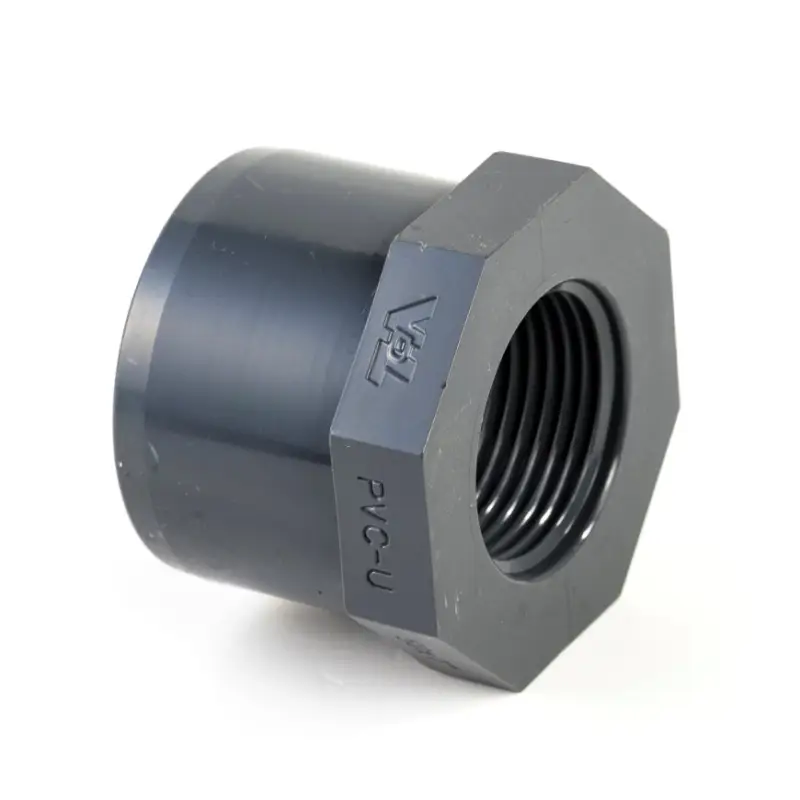 VDL inzet-schroefring, type A, pvc-u, uitwendig lijm x binnendraad, 16 bar, 40 mm x &frac12;" Budget