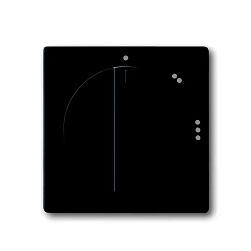 ABB Busch-Jaeger centraalplaat, Future linear, voor 3-standenschakelaar 2710/1U, mat zwart Betaalbaar