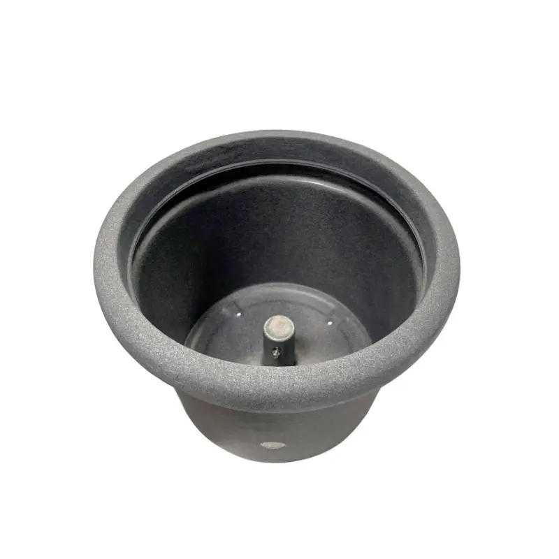 Aquapoint montagevoet, rond, pe, met afvoer, voor ronde, ovale en driehoekige waterzuilen Laatste Versie