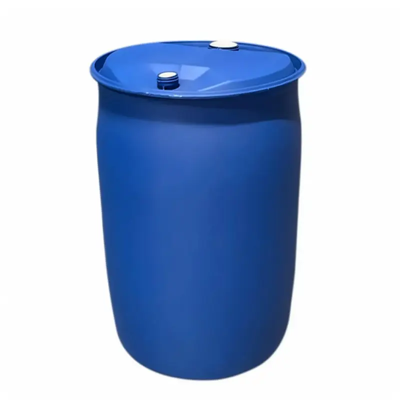 Voordeelprijs Vat met schroefdoppen, blauw, 120 liter