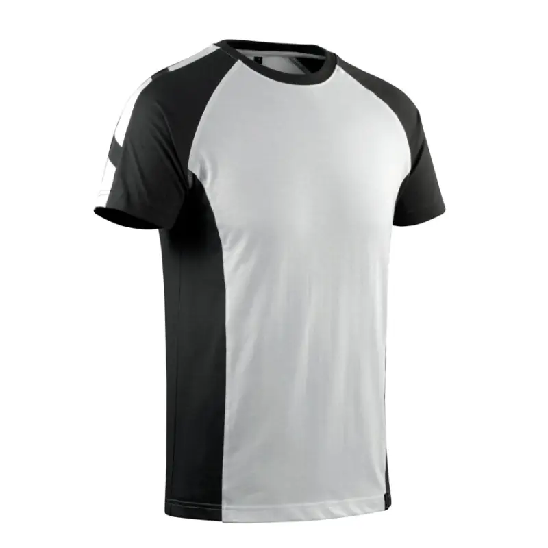 Wereldwijde Verzending Mascot Potsdam T-shirt, korte mouwen, wit/donker antraciet, maat XS