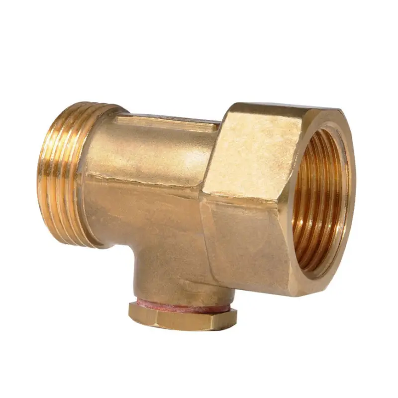 Watts keerklep, messing, binnendraad x buitendraad, EB beveiliging, type W, inclusief aftap, &frac34;" Betaalbaar