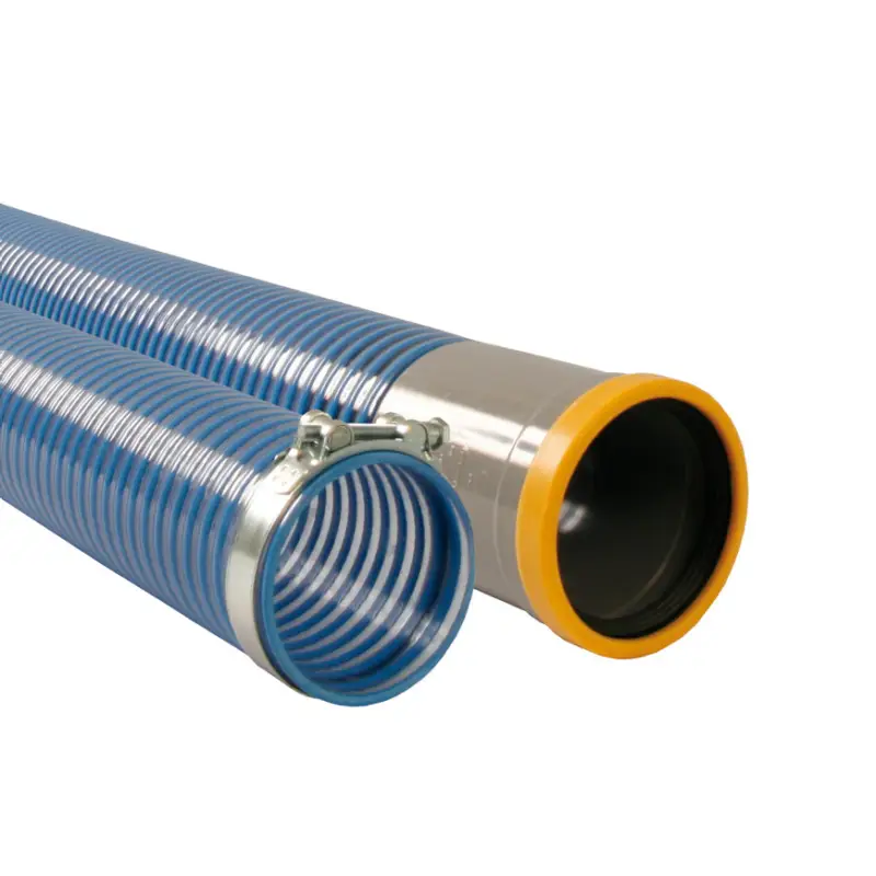 Wavin Wavinflex flexibele huisaansluiting, mof x klem, pvc, blauw, l = 1,5 m, 125 x 110 mm Plaats Bestelling