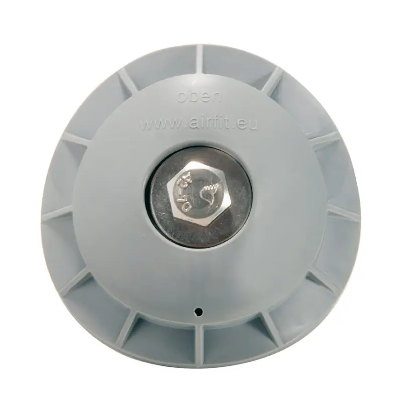 Airfit buismontageplug voor buis 100 - 110 mm, voor inspectie/ontstopping, pp, grijs Groothandel