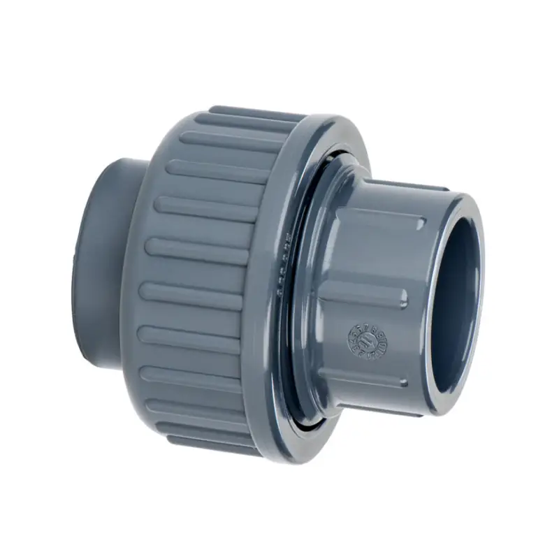 VDL 3-delige koppeling, type B, pvc-u, 2x inwendig lijm, epdm o-ring, 16 bar, 20 mm Merkproduct