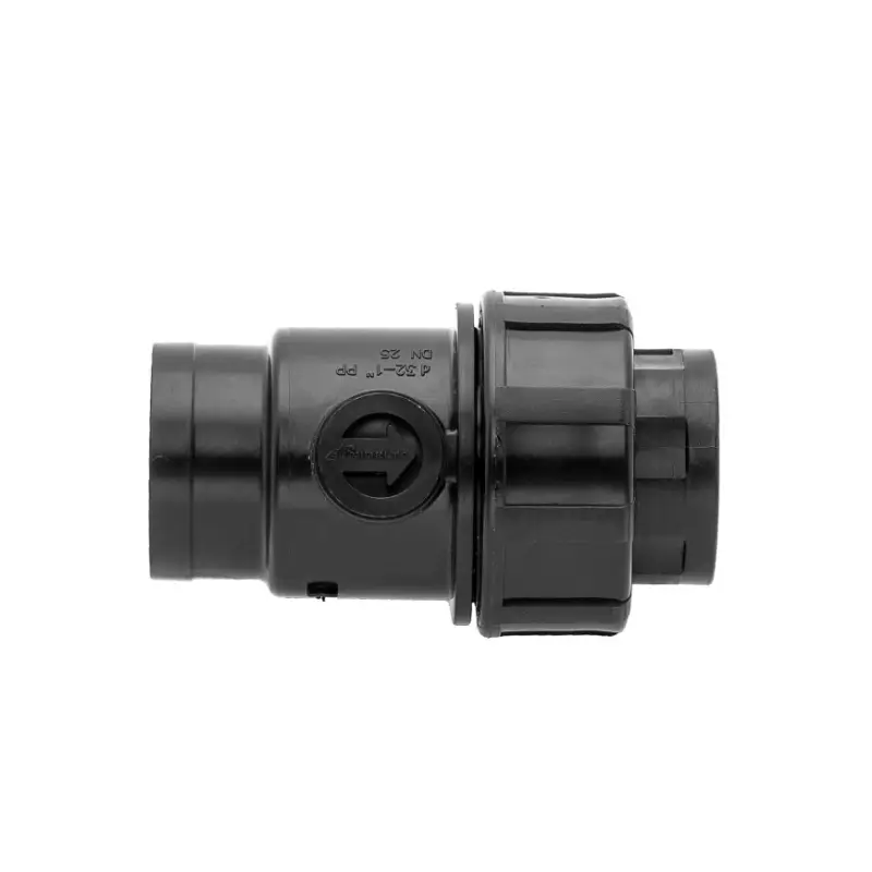 Laatste Kans Unidelta veerbelaste terugslagklep, pp, 2x binnendraad, Kiwa, 16 bar, 1"