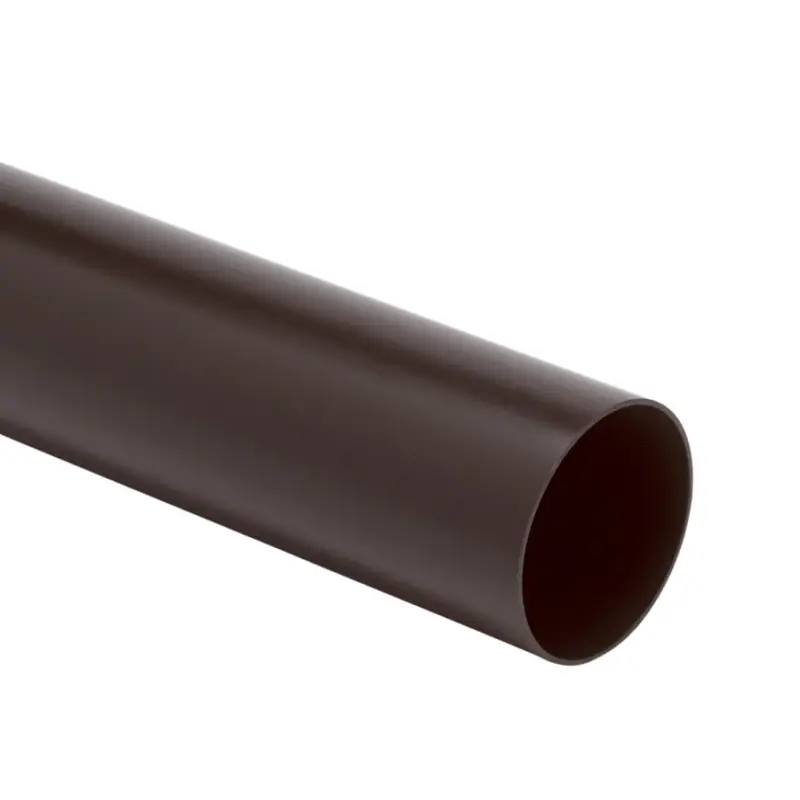 Wereldwijde Verzending S-lon hwa buis, pvc, KOMO, bruin, 80 x 1,5 mm, l = 4 m