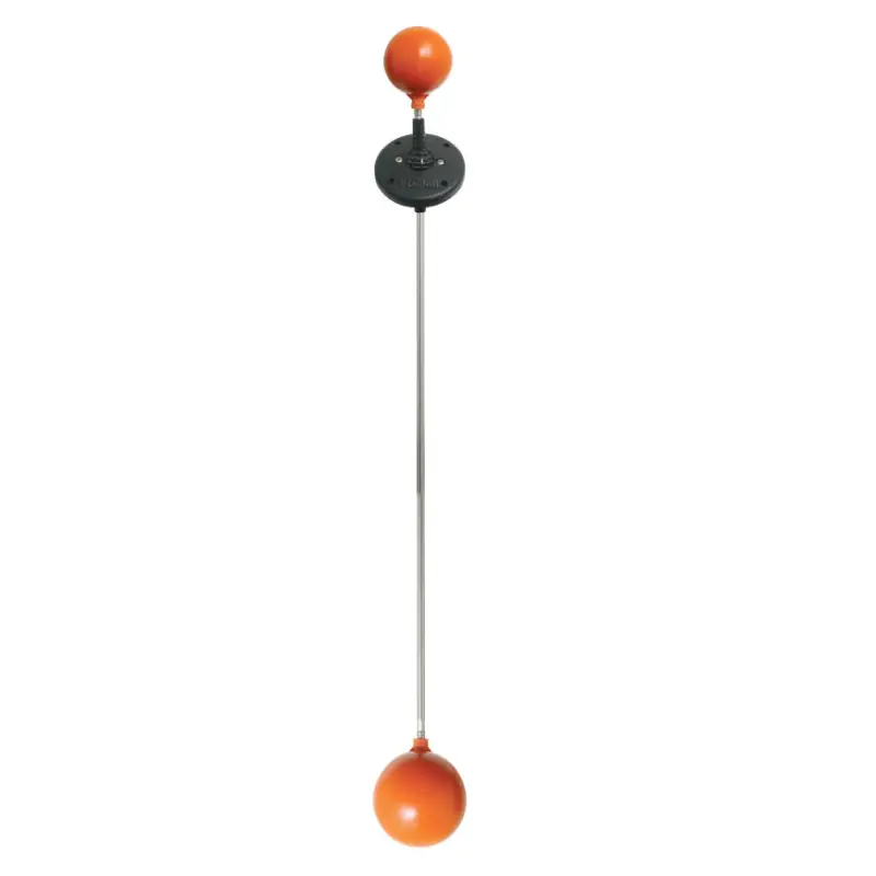 Apex dobber, water niveau indicatie, type Visiball, oranje, 115 mm en 150 mm, h = max. 3 meter Trendy