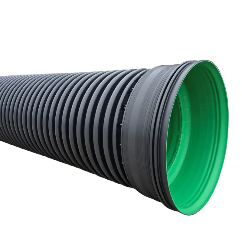 AQUATUB duikerbuis met aangevormde mof en rubberring, hdpe, SN8, l = 6 m, DN300 Seizoensaanbieding