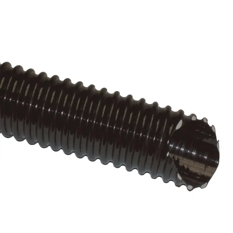 Alfaflex zuigslang, Electroflex, pvc, lichte uitvoering, zwart, 20 x 25,8 mm, l = 30 m Handgemaakt