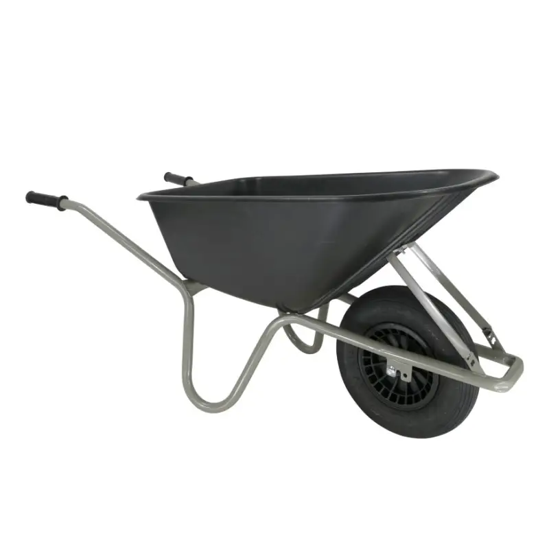 Altrad kruiwagen met kunststof bak, 100 liter, zwart Actieprijs