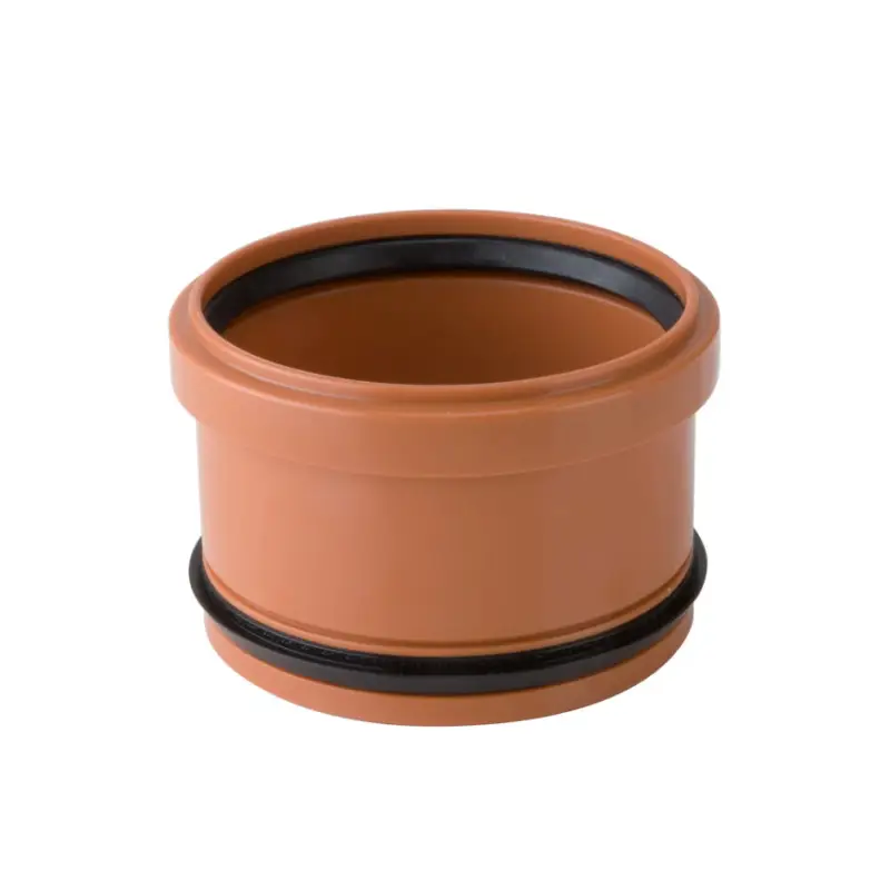 Airfit inzet-verloopring, pp, centrisch, verjongd spie/2x manchet, roodbruin, 125 x 110 mm Speciale Aanbieding