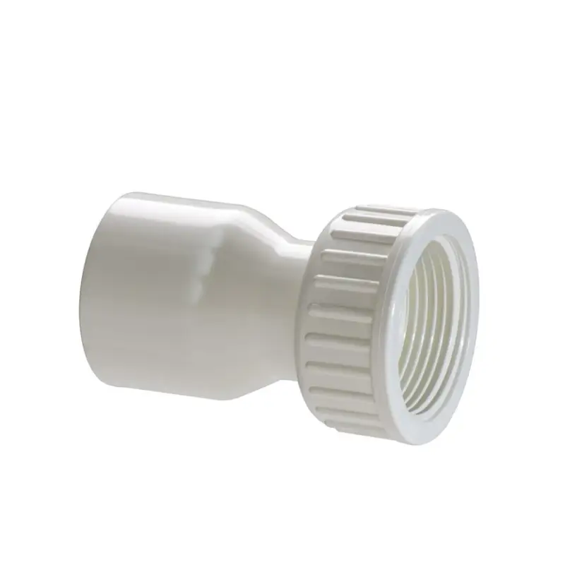 VDL 2/3 koppeling, pvc-u, inwendig lijm x wartel, wit, epdm o-ring, 10 bar, 40 mm x 1&frac14;" Beperkte Voorraad