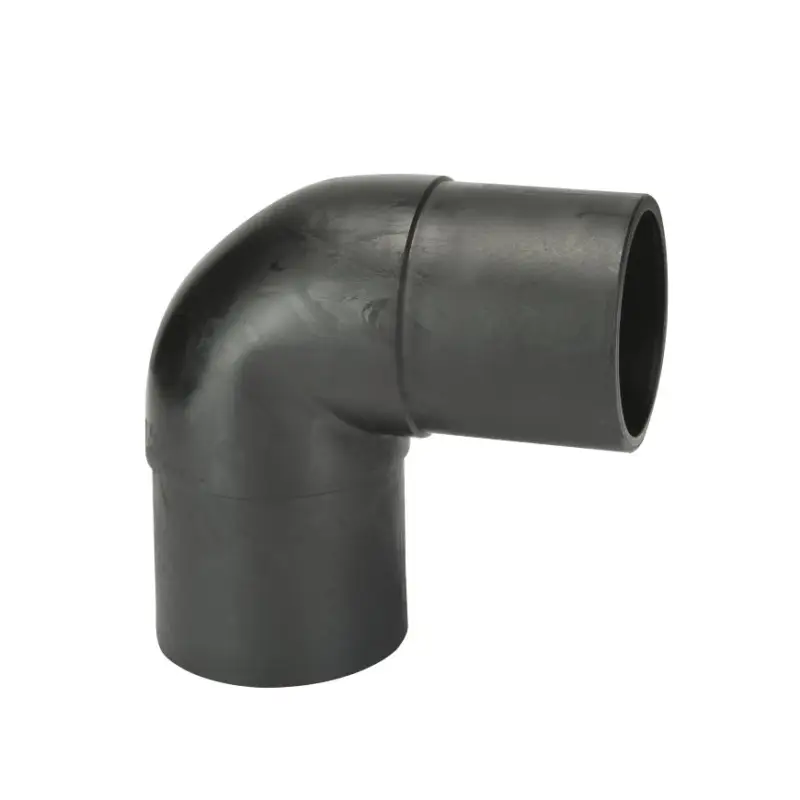 VDL knie 90°, pe 100, 2x uitwendig las, lange spie, Kiwa, SDR11, 110 mm Nieuwe Collectie