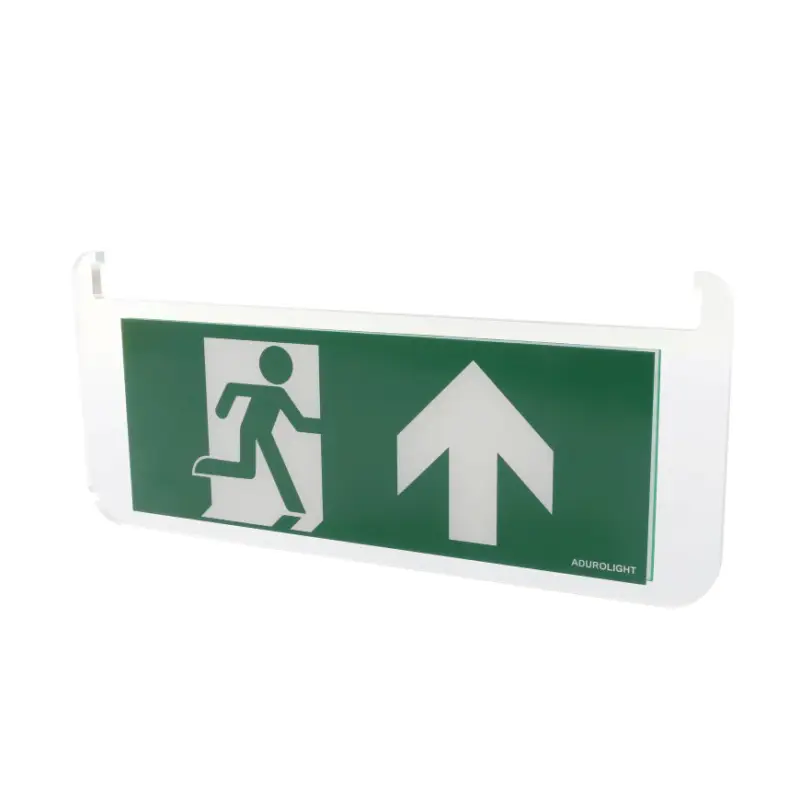 Adurolight&reg; pictogram bord noodverlichting, acrylaat, pijl naar boven Favoriet