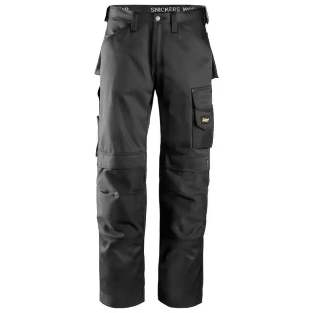 Snickers Workwear 3312 AllroundWork, Dura Twill werkbroek Zwart - Maat 52 Nieuw