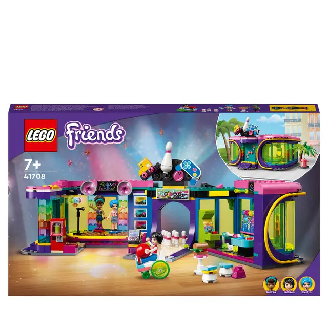 LEGO Friends 41708 - Rolschaatsdisco speelhal Fabrieksprijs
