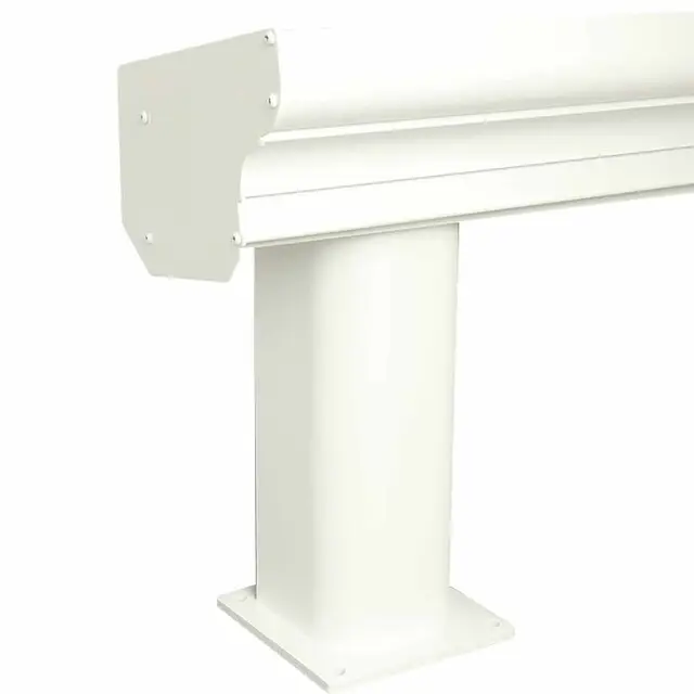 Deponti Bosco Terrasoverkapping 406x350 cm Halfronde Staanders- Wit Actieprijs