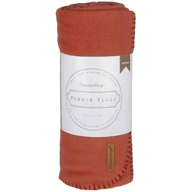 Trendy Canterbury Fleece Plaid Cozy Bruin