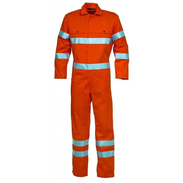 Flitsaanbieding HAVEP Hi-Vis Overall 2404 Oranje Maat 52