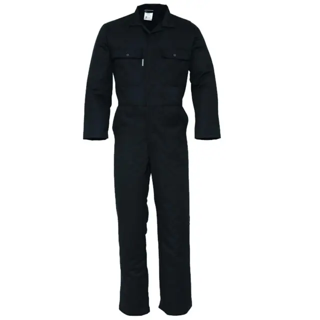Fabrieksprijs Havep Basic Polyester/Katoen Overall 2096 Zwart Maat 48