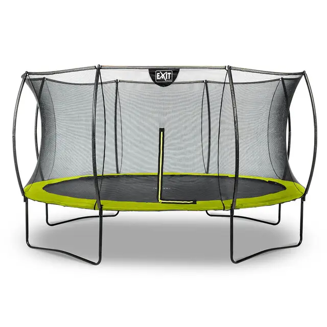 EXIT Trampoline Silhouette Regular Limoen - Ø 427 cm Safety Net Snelle Levering