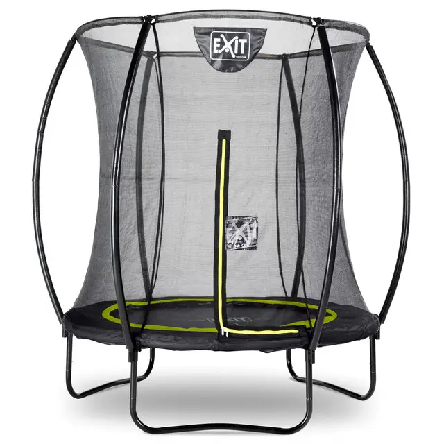 Exclusief EXIT Trampoline Silhouette Regular Zwart - Ø 183 cm Safety Net
