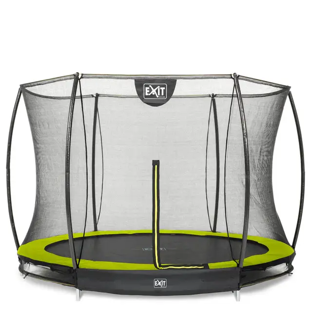 EXIT Trampoline Silhouette Inground Limoen - Ø 244 cm Safety Net Alleen Vandaag