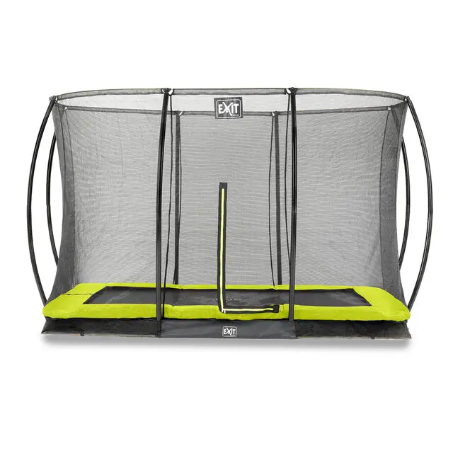 Laatste Kans EXIT Trampoline Silhouette Inground Groen - 244 x 366 cm