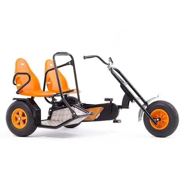 BERG Skelter XL Duo Chopper BF - Oranje Direct Beschikbaar