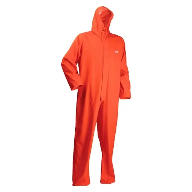 Ambachtelijk De Boer Spuitoverall Microflex Fluor Oranje Maat XS