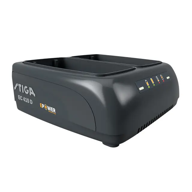 Veilige Betaling Stiga Experience EC 415 D Dubbele Oplader 48V 1,5 A