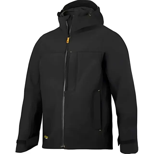 Gratis Retour Snickers Allroundwork, Waterdicht Shell Jack, Zwart (0400), XXXL