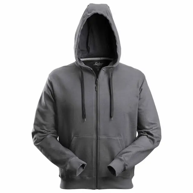 Express Levering Snickers Classic Zip Hoodie 2801 Staalgrijs (5800) Maat XL