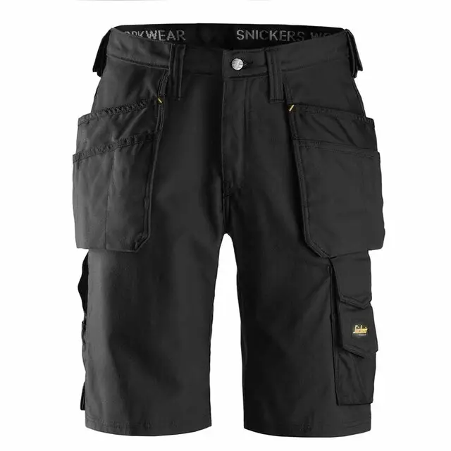 Voordeelprijs Snickers Canvas+ Shorts, Zwart - Zwart (0404), 056