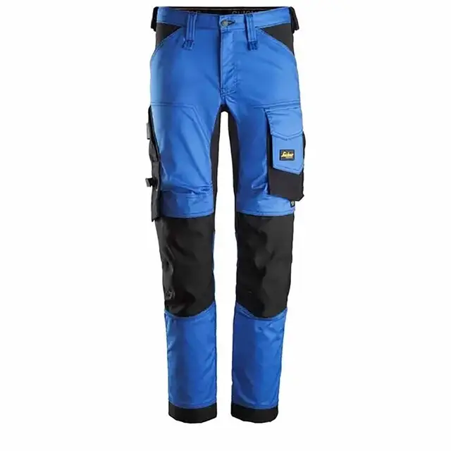Snickers Werkbroek 6341 Kobalt Blauw - Zwart (5604) Maat 044 Uitverkoop