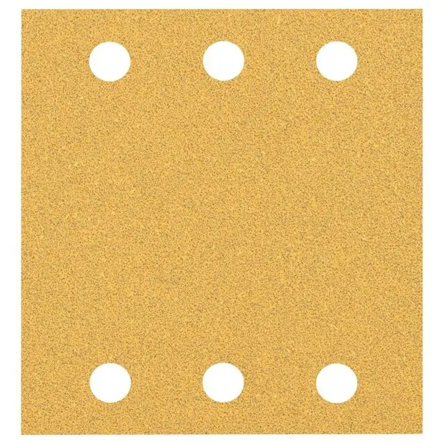 Garantie Inbegrepen Bosch Schuurvel C470 Voor Hout & Verf - 115 x 107 mm, Korrel 60, 6 Gaten