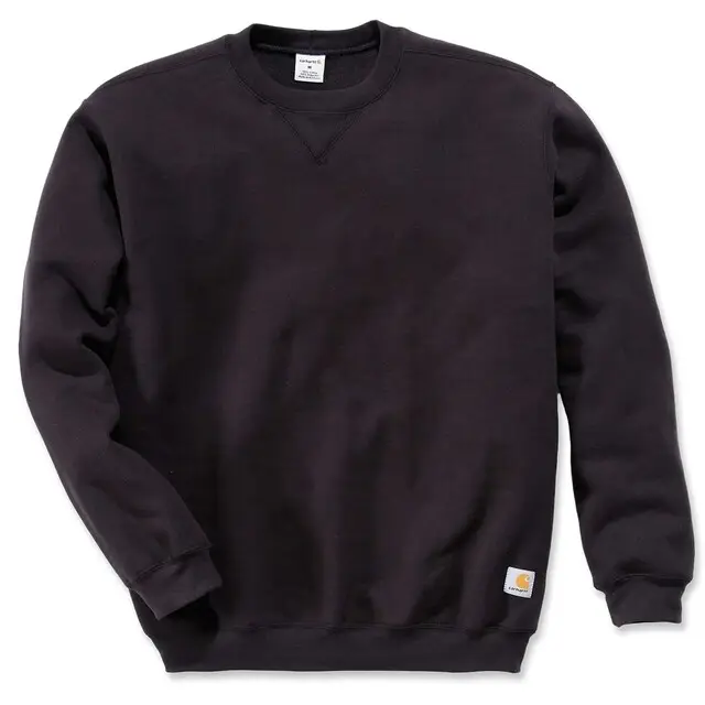 Carhartt Midweight Crewneck Sweater Zwart L Laatste Versie
