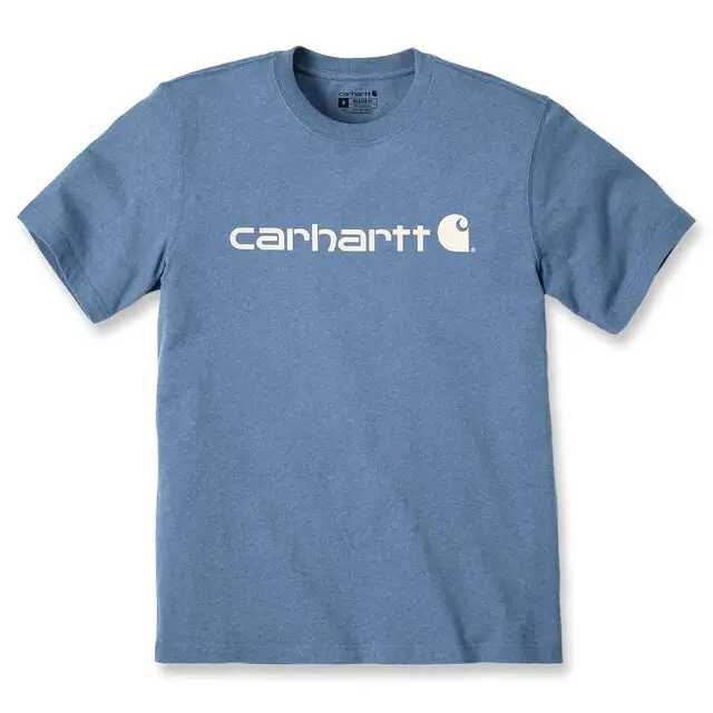 Carhartt 103361 T-shirt Lichtblauw - maat S Fabrieksprijs