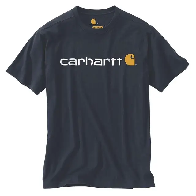 Koop Online Carhartt 103361 T-shirt Blauw - maat L